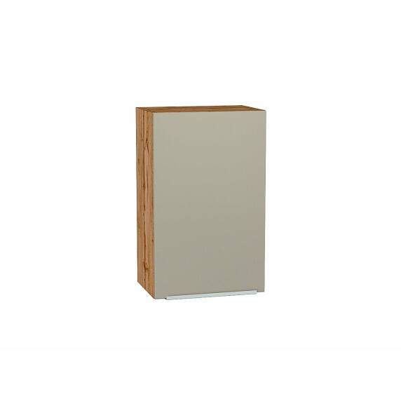 Шкаф верхний с 1-ой дверцей Фьюжн Silky Grey Дуб Вотан 716*450*320