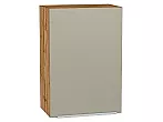 Шкаф верхний с 1-ой дверцей Фьюжн Silky Grey Дуб Вотан 716*500*320