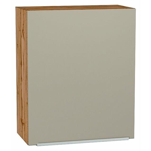 Шкаф верхний с 1-ой дверцей Фьюжн Silky Grey Дуб Вотан 716*600*320