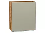 Шкаф верхний с 1-ой дверцей Фьюжн Silky Grey Дуб Вотан 716*600*320