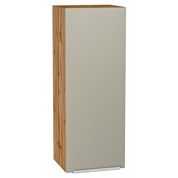 Шкаф верхний с 1-ой дверцей Фьюжн Silky Grey Дуб Вотан 920*350*320