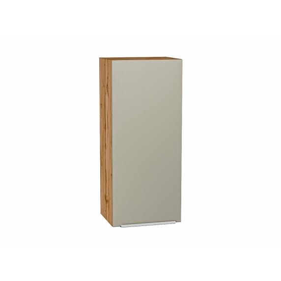 Шкаф верхний с 1-ой дверцей Фьюжн Silky Grey Дуб Вотан 920*400*320