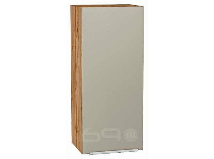 Шкаф верхний с 1-ой дверцей Фьюжн Silky Grey Дуб Вотан 920*400*320