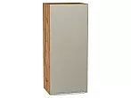 Шкаф верхний с 1-ой дверцей Фьюжн Silky Grey Дуб Вотан 920*400*320
