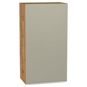 Шкаф верхний с 1-ой дверцей Фьюжн Silky Grey Дуб Вотан 920*500*320