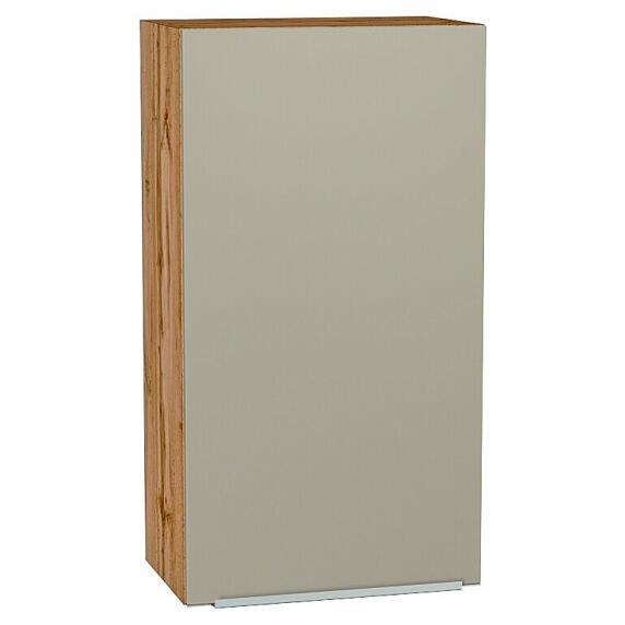 Шкаф верхний с 1-ой дверцей Фьюжн Silky Grey Дуб Вотан 920*500*320