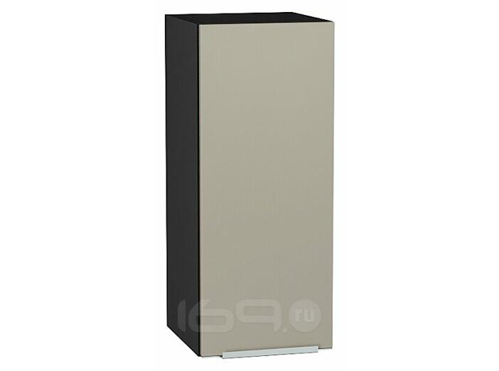 Шкаф верхний с 1-ой дверцей Фьюжн Silky Grey Graphite 716*300*320