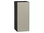 Шкаф верхний с 1-ой дверцей Фьюжн Silky Grey Graphite 716*300*320