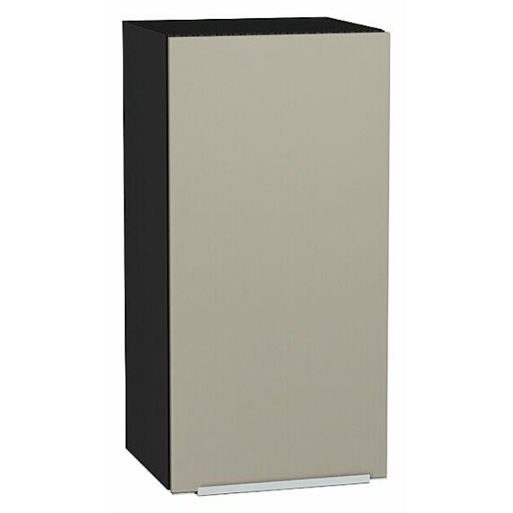 Шкаф верхний с 1-ой дверцей Фьюжн Silky Grey Graphite 716*350*320