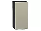 Шкаф верхний с 1-ой дверцей Фьюжн Silky Grey Graphite 716*350*320