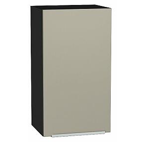 Шкаф верхний с 1-ой дверцей Фьюжн Silky Grey Graphite 716*400*320