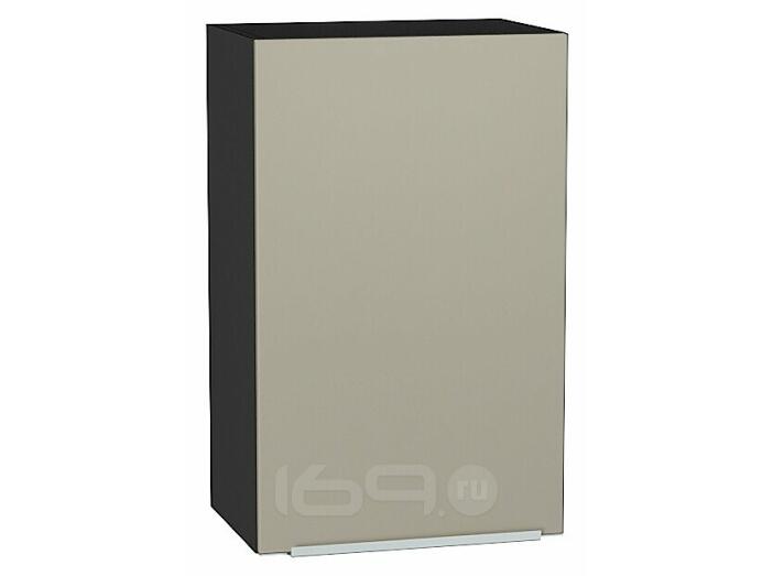 Шкаф верхний с 1-ой дверцей Фьюжн Silky Grey Graphite 716*450*320