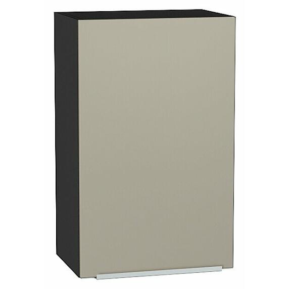 Шкаф верхний с 1-ой дверцей Фьюжн Silky Grey Graphite 716*450*320