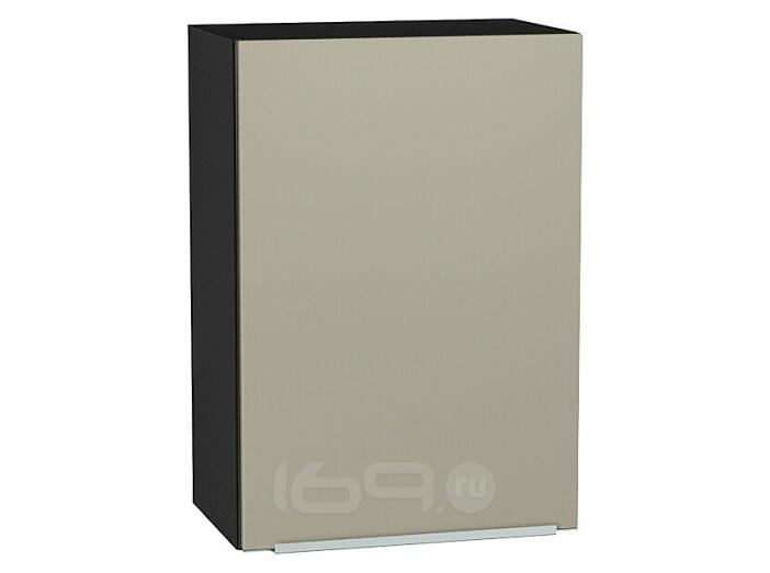 Шкаф верхний с 1-ой дверцей Фьюжн Silky Grey Graphite 716*500*320