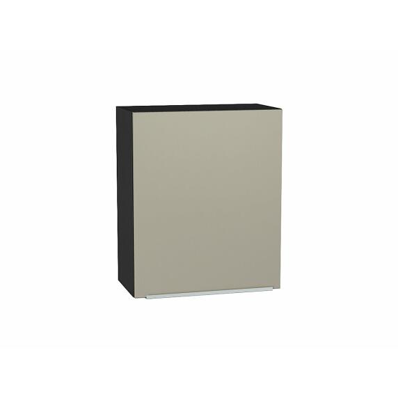 Шкаф верхний с 1-ой дверцей Фьюжн Silky Grey Graphite 716*600*320