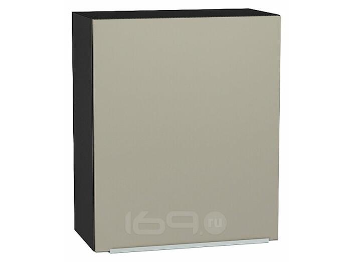 Шкаф верхний с 1-ой дверцей Фьюжн Silky Grey Graphite 716*600*320