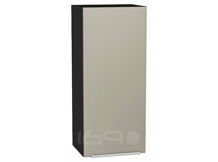 Шкаф верхний с 1-ой дверцей Фьюжн Silky Grey Graphite 920*400*320