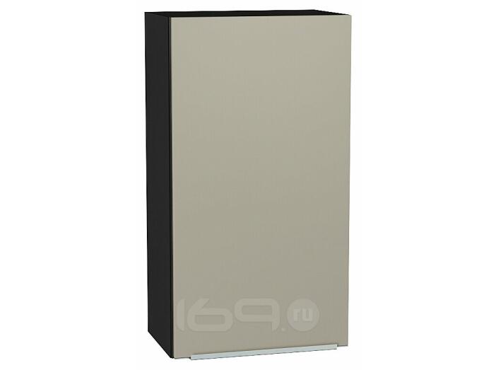 Шкаф верхний с 1-ой дверцей Фьюжн Silky Grey Graphite 920*500*320