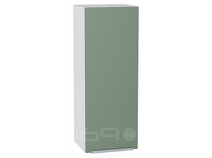 Шкаф верхний с 1-ой дверцей Фьюжн Silky Mint Белый 920*350*320