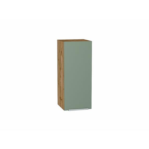 Шкаф верхний с 1-ой дверцей Фьюжн Silky Mint Дуб Вотан 716*300*320