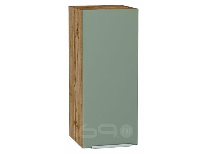 Шкаф верхний с 1-ой дверцей Фьюжн Silky Mint Дуб Вотан 716*300*320