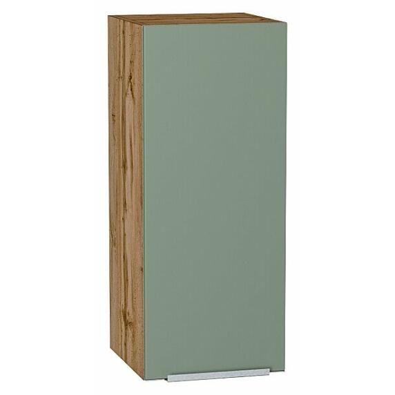 Шкаф верхний с 1-ой дверцей Фьюжн Silky Mint Дуб Вотан 716*300*320