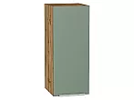 Шкаф верхний с 1-ой дверцей Фьюжн Silky Mint Дуб Вотан 716*300*320