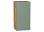 Шкаф верхний с 1-ой дверцей Фьюжн Silky Mint Дуб Вотан 716*350*320