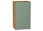 Шкаф верхний с 1-ой дверцей Фьюжн Silky Mint Дуб Вотан 716*400*320
