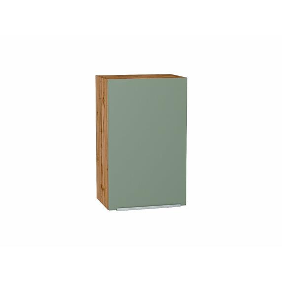 Шкаф верхний с 1-ой дверцей Фьюжн Silky Mint Дуб Вотан 716*450*320