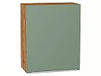 Шкаф верхний с 1-ой дверцей Фьюжн Silky Mint Дуб Вотан 716*600*320
