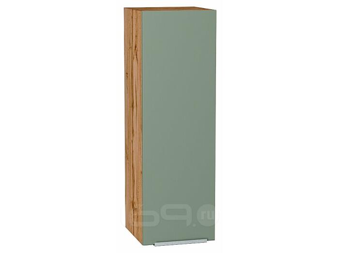 Шкаф верхний с 1-ой дверцей Фьюжн Silky Mint Дуб Вотан 920*300*320