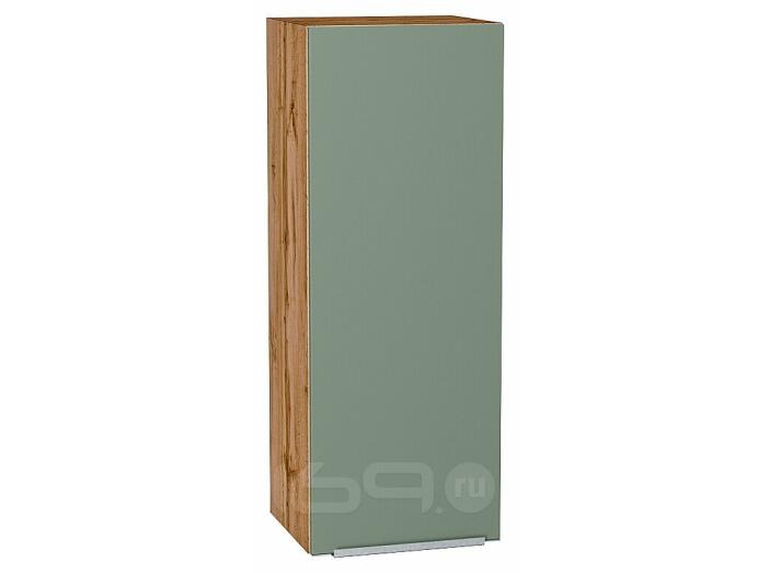 Шкаф верхний с 1-ой дверцей Фьюжн Silky Mint Дуб Вотан 920*350*320
