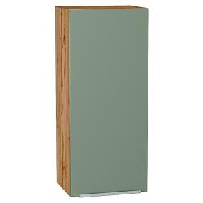 Шкаф верхний с 1-ой дверцей Фьюжн Silky Mint Дуб Вотан 920*400*320