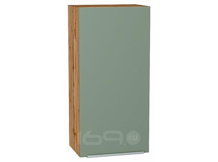 Шкаф верхний с 1-ой дверцей Фьюжн Silky Mint Дуб Вотан 920*450*320
