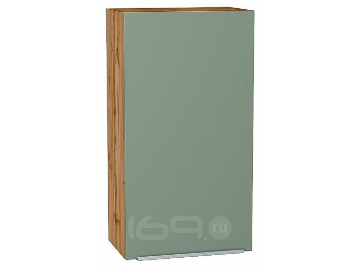 Шкаф верхний с 1-ой дверцей Фьюжн Silky Mint Дуб Вотан 920*500*320