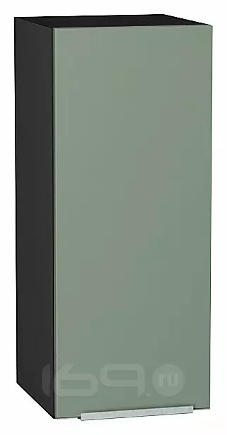 Шкаф верхний с 1-ой дверцей Фьюжн Silky Mint Graphite 716*300*320