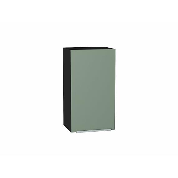Шкаф верхний с 1-ой дверцей Фьюжн Silky Mint Graphite 716*400*320