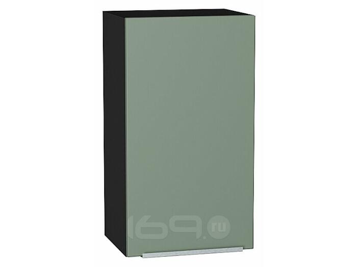 Шкаф верхний с 1-ой дверцей Фьюжн Silky Mint Graphite 716*400*320