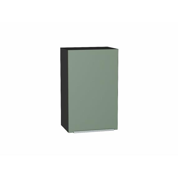 Шкаф верхний с 1-ой дверцей Фьюжн Silky Mint Graphite 716*450*320