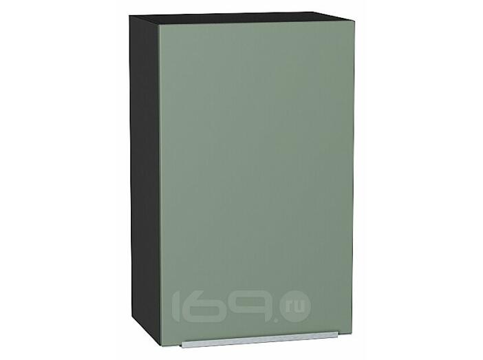 Шкаф верхний с 1-ой дверцей Фьюжн Silky Mint Graphite 716*450*320