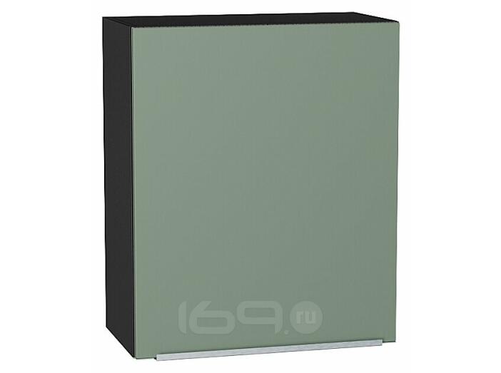 Шкаф верхний с 1-ой дверцей Фьюжн Silky Mint Graphite 716*600*320