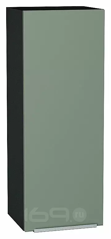 Шкаф верхний с 1-ой дверцей Фьюжн Silky Mint Graphite 920*350*320