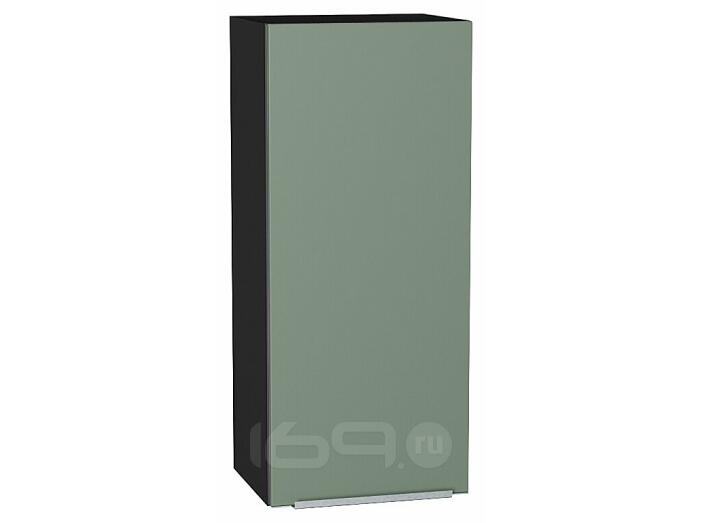 Шкаф верхний с 1-ой дверцей Фьюжн Silky Mint Graphite 920*400*320