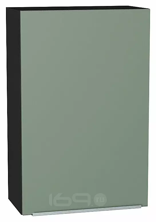 Шкаф верхний с 1-ой дверцей Фьюжн Silky Mint Graphite 920*600*320