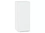 Шкаф верхний с 1-ой дверцей Фьюжн Silky White Белый 716*300*320