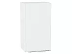 Шкаф верхний с 1-ой дверцей Фьюжн Silky White Белый 716*400*320