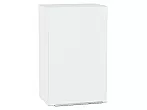Шкаф верхний с 1-ой дверцей Фьюжн Silky White Белый 716*450*320