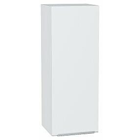 Шкаф верхний с 1-ой дверцей Фьюжн Silky White Белый 920*350*320