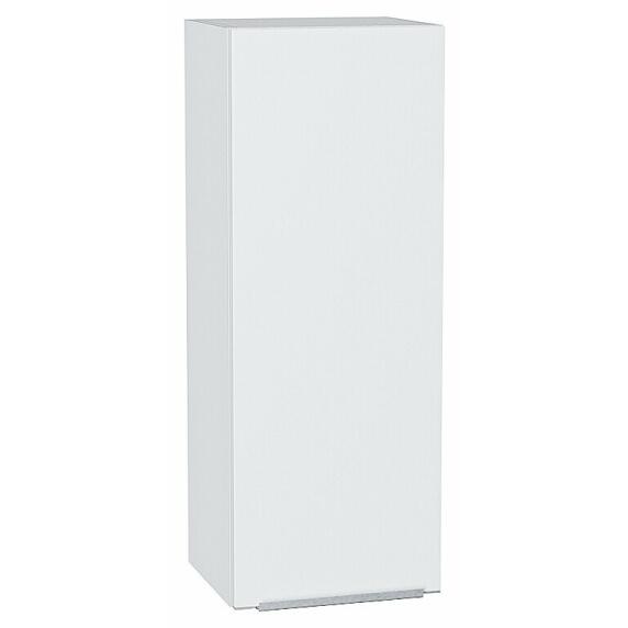 Шкаф верхний с 1-ой дверцей Фьюжн Silky White Белый 920*350*320